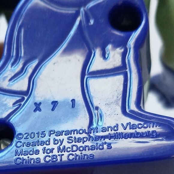 McDonalds Plank-Ton Smashing Straw Topper Toy SpongeBob SquarePants Figure 2015. - Picture 7 of 11